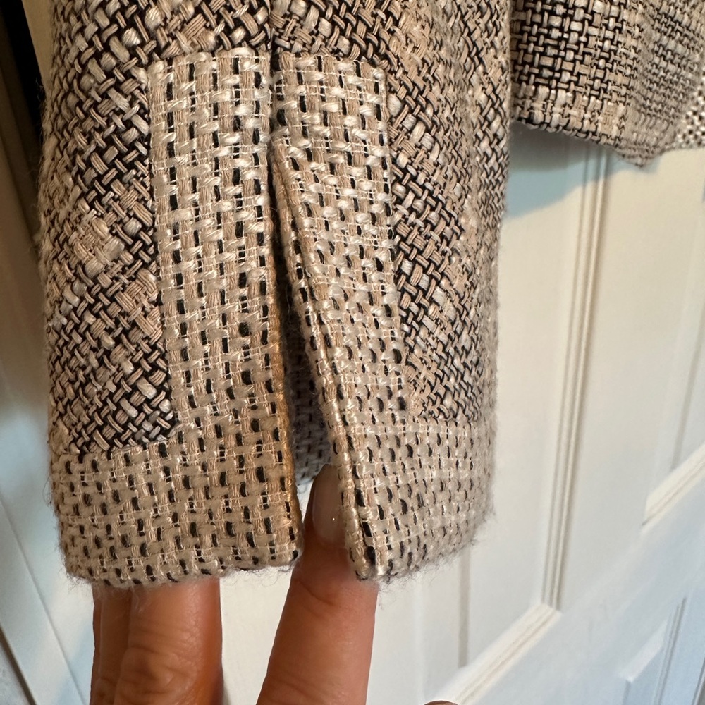 Pendleton - Crop Collarless Blazer Lightweight Ch… - image 3